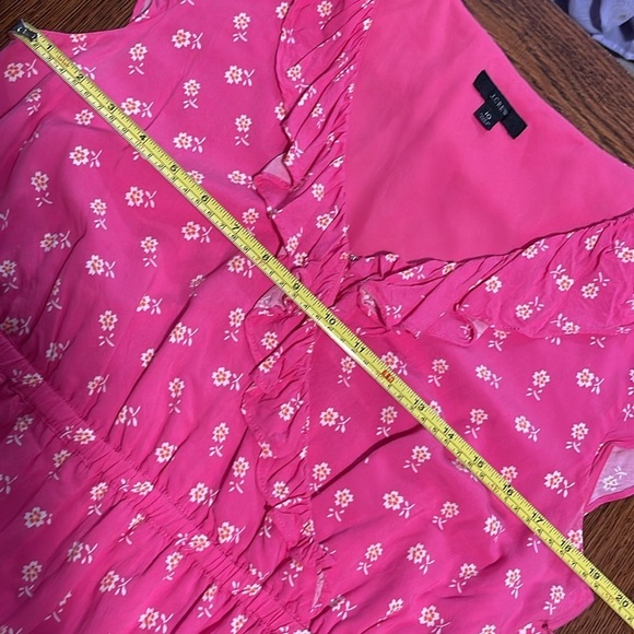J. Crew Pink Floral Dress - Picture 5 of 12